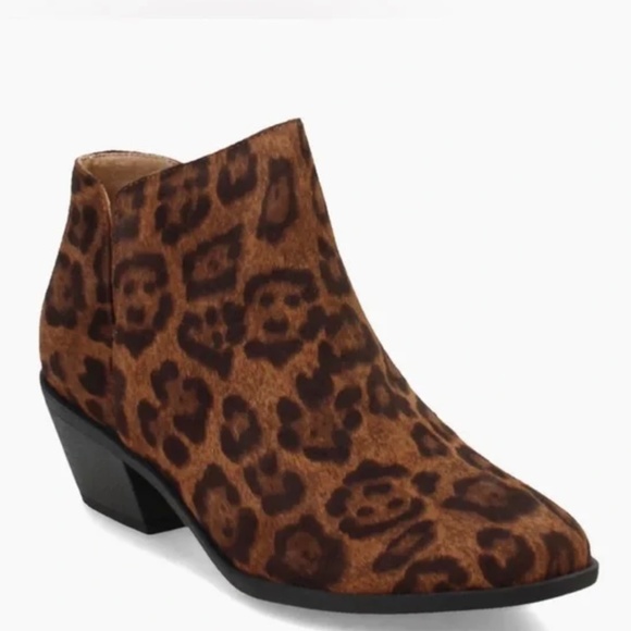 Life Stride Leopard Booties New! - Picture 1 of 4
